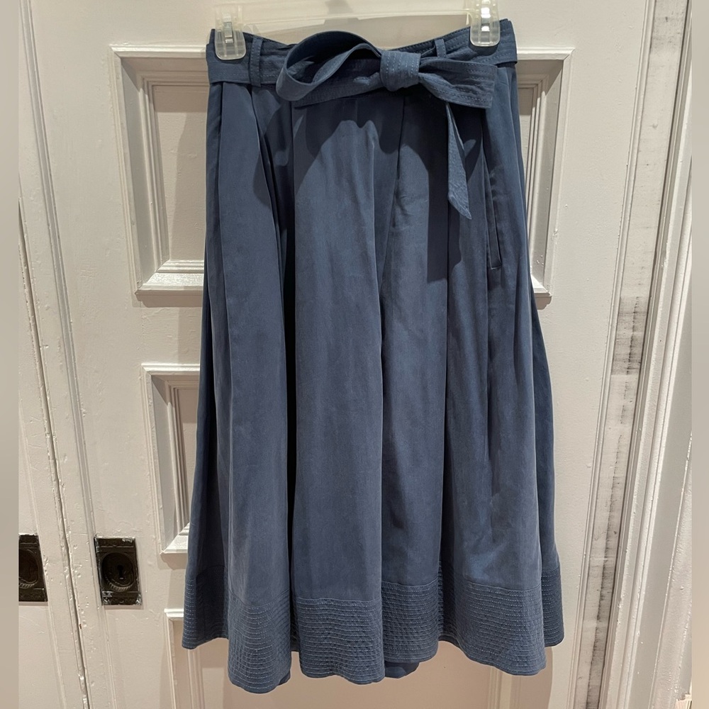 Banana Republic tencel midi skirt